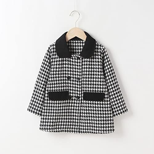 Houndstooth Toddler Dress Coat All Weather