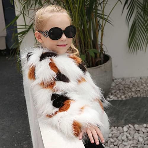 Cozy Leopard Print Winter Coat for Kids