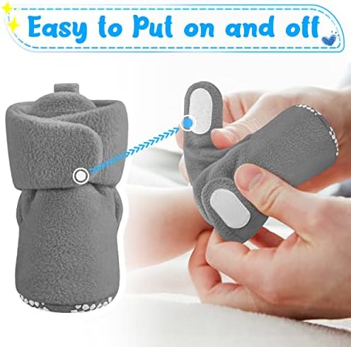 Warm Cozy Fleece Baby Booties