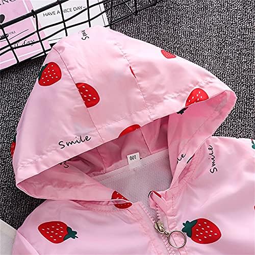 Watermelon Red Toddler Windproof Jacket