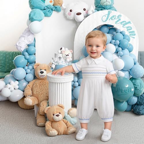 Baptism Newborn Romper Booulfi Premium Cotton Romper for Boys