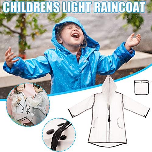 Unisex Raincoat Jacket for Kids waterproof and stylish