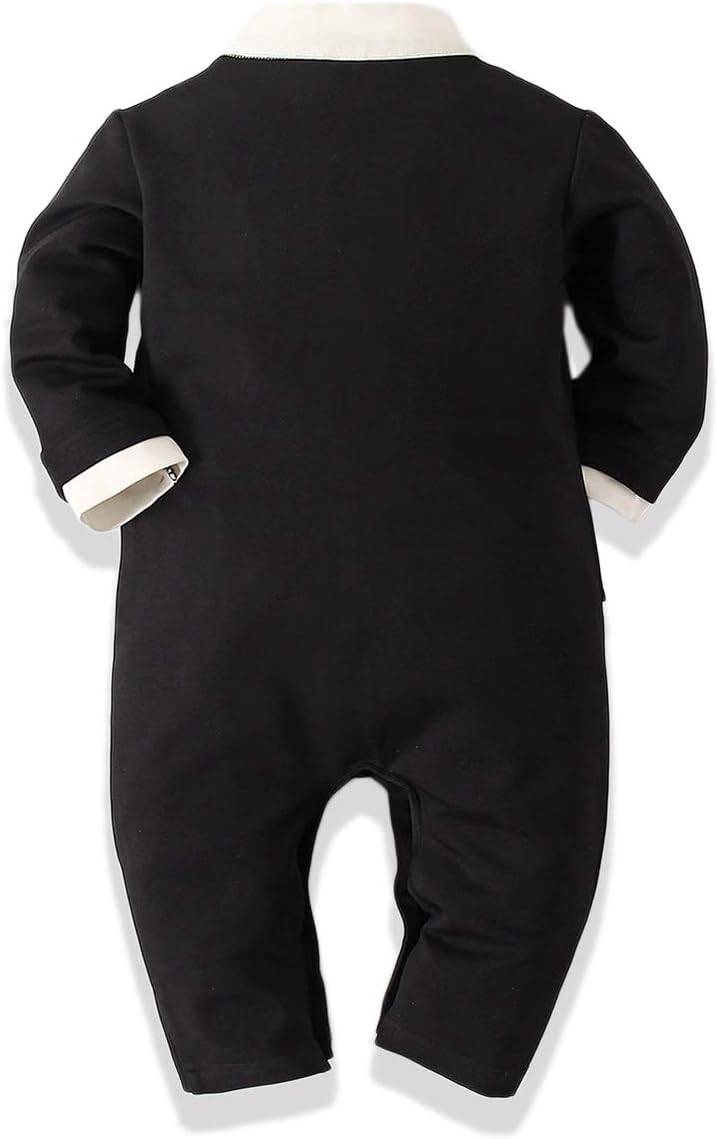 Baby Boys Romper with Stripe