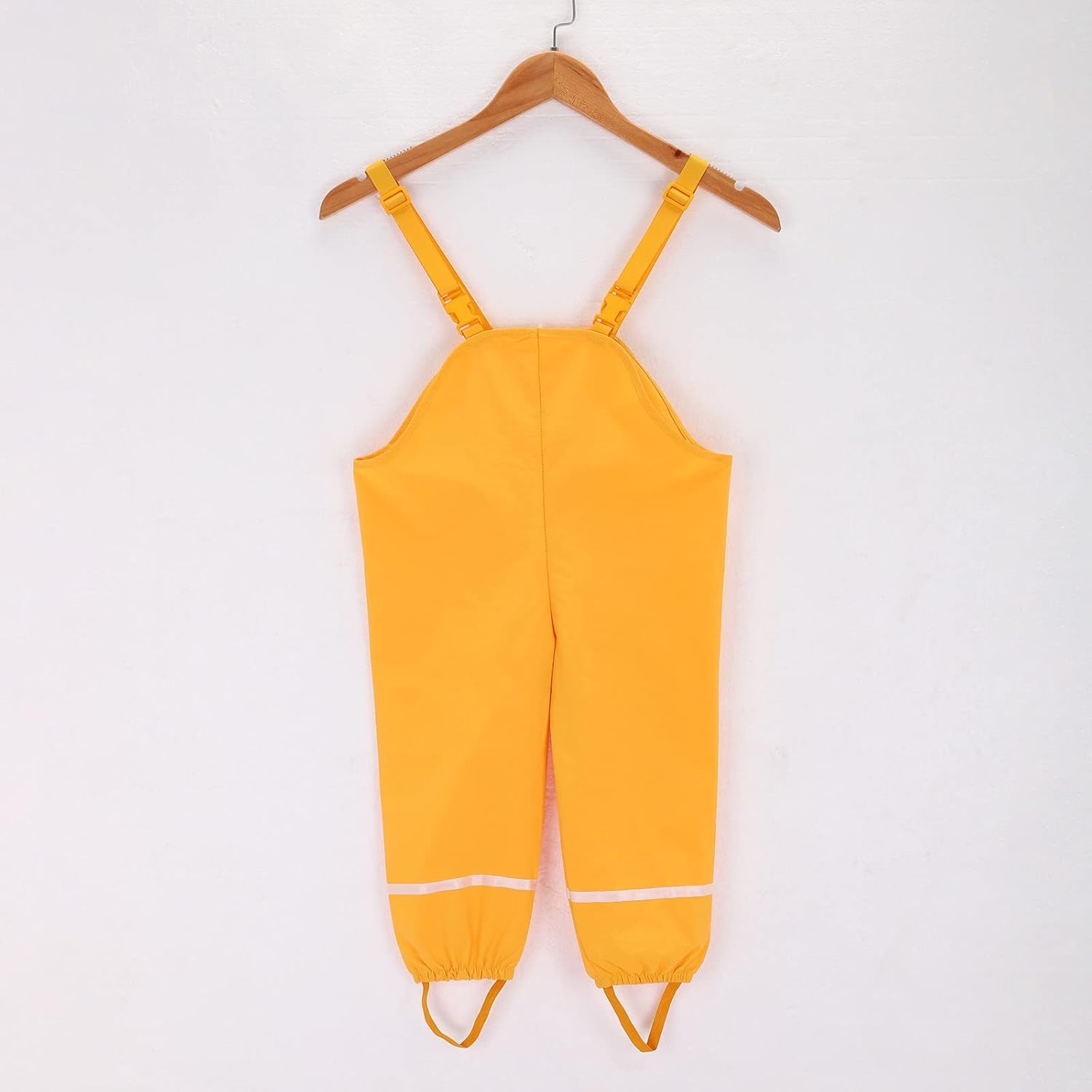 Stylish weatherproof rain jacket for toddlers with reflective strips