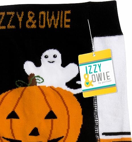 Pavilion Gift Company Izzy Owie Trick Or Treat Halloween Premium Baby Leggings