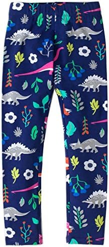 Julerwoo Dinosaur Leggings for Girls 2-10 Years