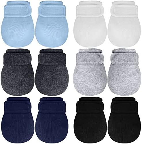 Newcotte Baby Mittens Adjustable Soft Warm for Newborns