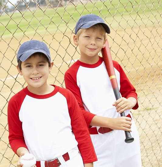 Distressed Washed Baseball Cap for Kids 2-8