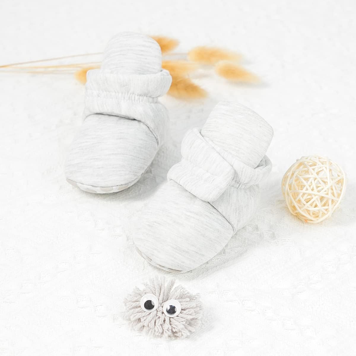 Safety Soft Cotton Booties for Babies
