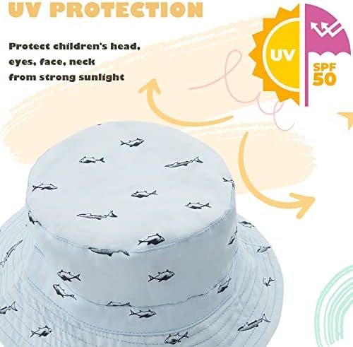 All-in-1 UPF 50 Baby Sun Hat Cooling Cap