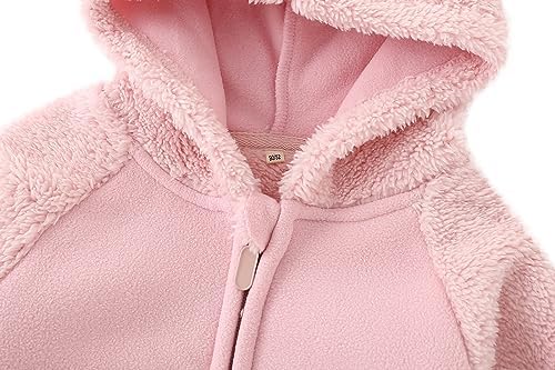 Warm Bear Ears Fleece Hoodie for Babies