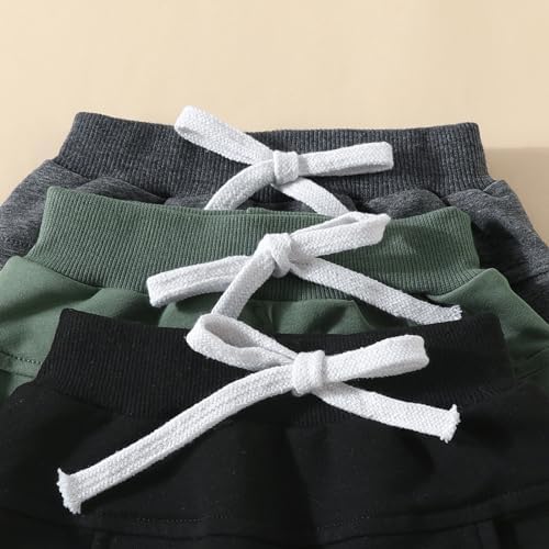 Baby Boy Girl 3-Pack Jogger Pants