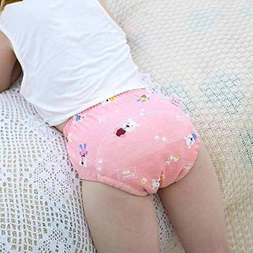 4-Pack Cotton Training Pants for Kids Ages 12M-4T