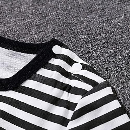 EISHOW Stripe Romper for Baby Boys Girls