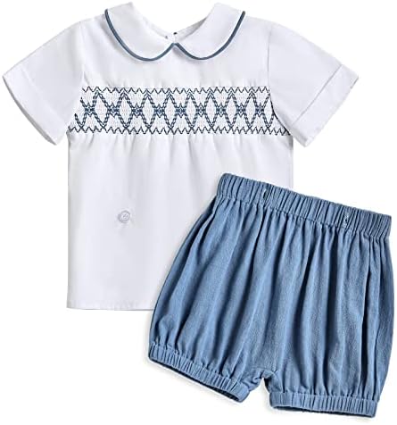 Booulfi Toddler Boy Summer Outfits Perfect for Weddings Birthdays
