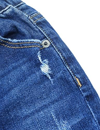 KIDSCOOL SPACE Little Girls Denim Pants