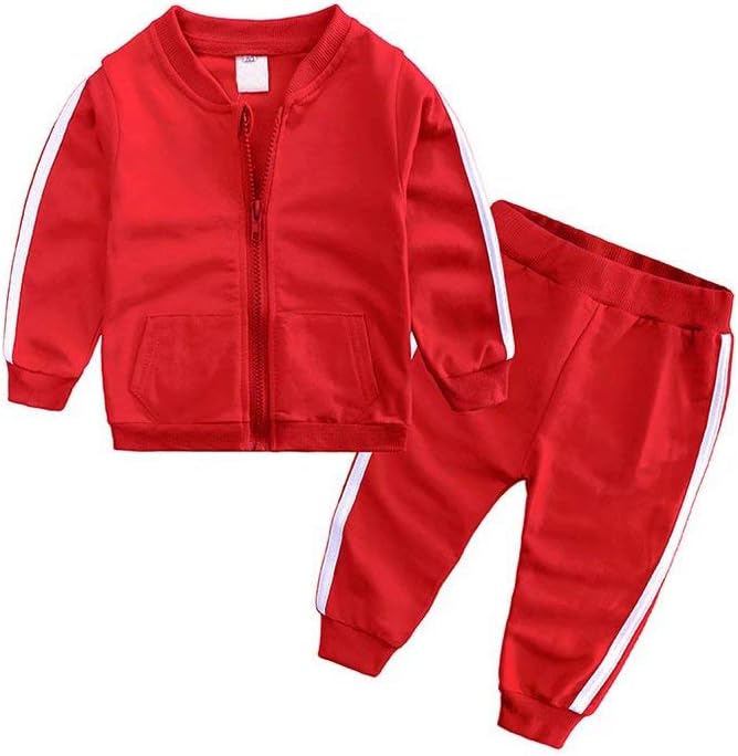 Adorable Baby BoyGirl Tracksuit Set for 3-24 Months