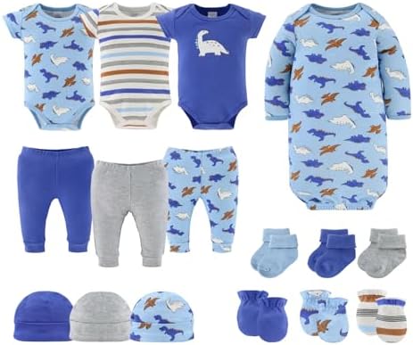 The Peanutshell Baby Layette Gift Set for Boys 0-3 Months