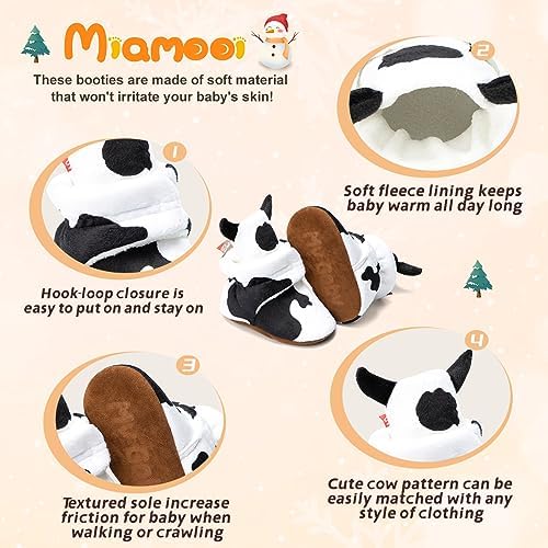 Miamooi Little Baby Cozy Felt Boots