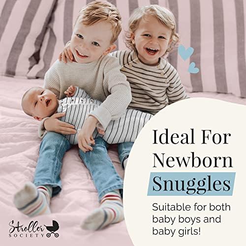 Perfect Gender-Neutral Newborn Gown Hat Set