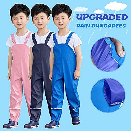 Waterproof Rain Dungarees for Kids