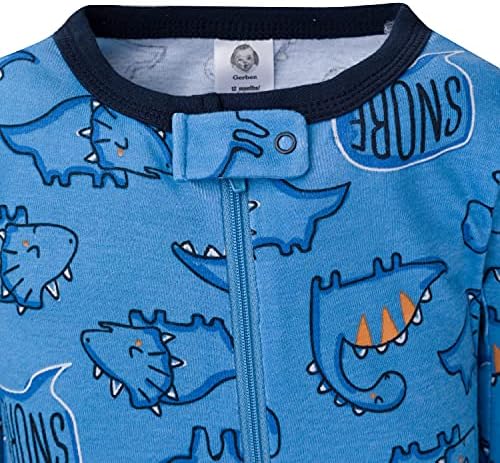 Gerber Baby Boys 2-Pack Pajamas - Snug Fit Safe
