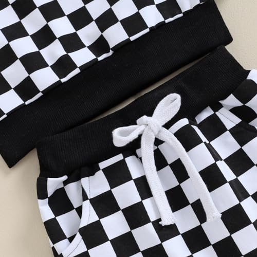 Shejingb Toddler Baby GirlCloset Crewneck Sweatsuit Set 2Pcs