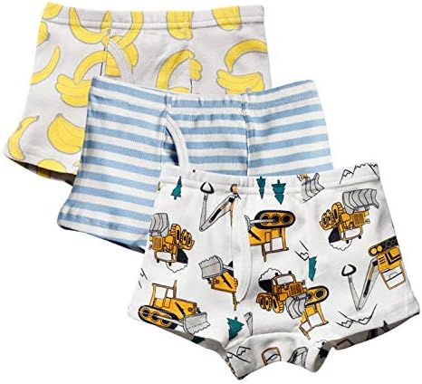 Evelin Lee 6-Pack Baby Boys Cotton Underwear Soft Cartoon Design