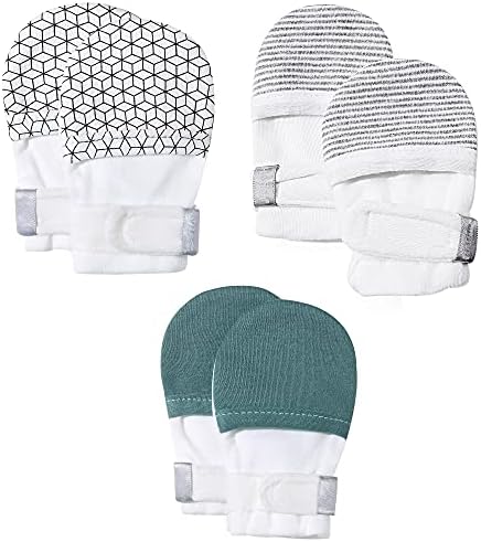 Adjustable No-Scratch mittens for Babies