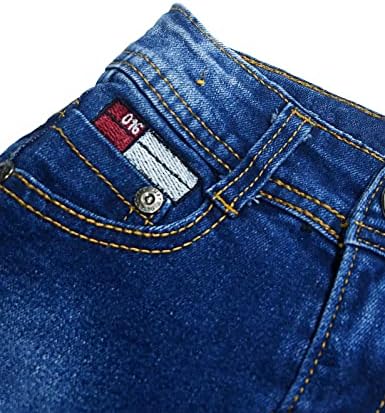 KIDSCOOL SPACE Little Ripped Elastic Jeans for Baby Kids