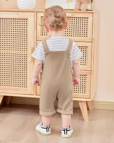 ZOEREA Toddler Boys Romper Set - Machine Washable Soft Perfect for Growth Style