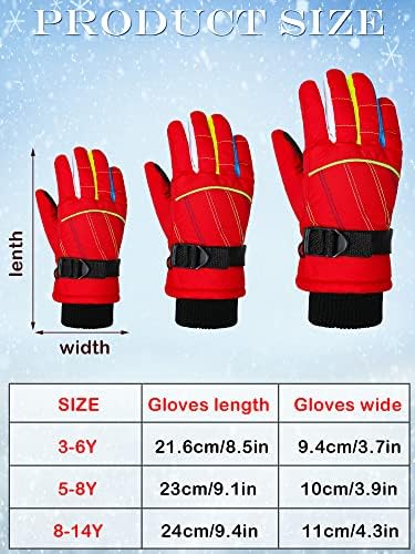 2 Pairs of Waterproof Winter Gloves
