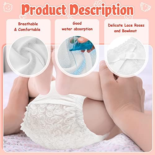 Adorable 3-Piece EuRzom Baby Bloomers Set for Newborns