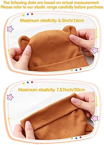 12-Piece Newborn Hat Mittens Gloves Set