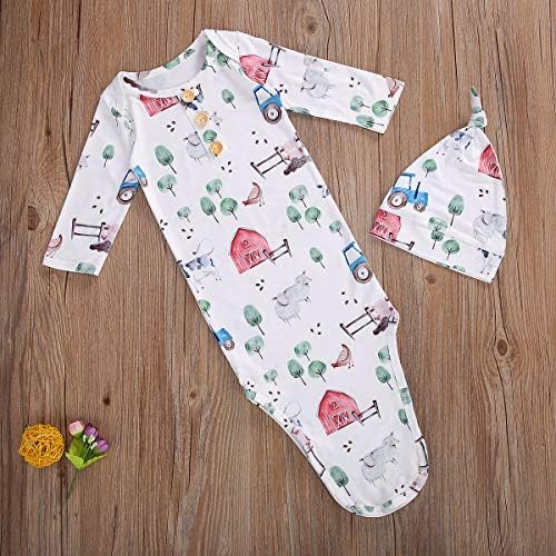 CIYCUIT Knotted Baby Gowns