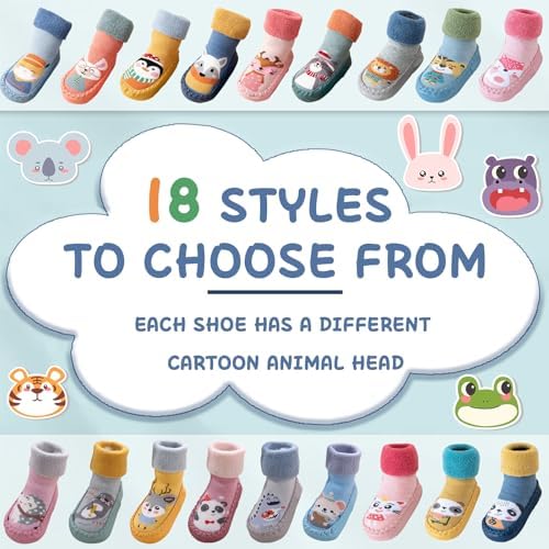 Personalized Baby Socks with embroidery for toddlers - Soft non-slip unique design