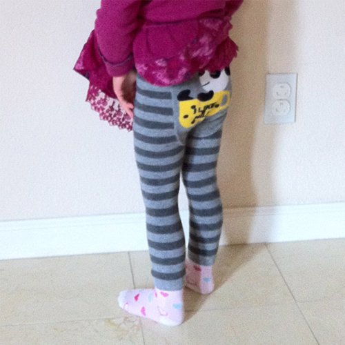 Fun Bunny Leggings for 12-24 Month Babies