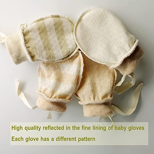 Organic Baby Mittens Soft No Scratch Gloves