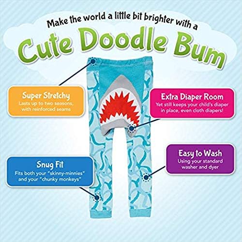Doodle Pants Winter Snowman Stripes Toddler Leggings 3-24 Months Pull-On