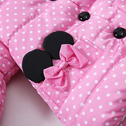 COCOLOVE Baby Toddler Girls Winter Coat Warm Padded Thick