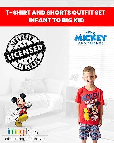 Disney Mickey Mouse T-Shirt and Shorts Set