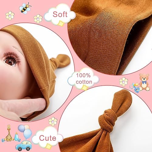 Toulite 10-Sock Hat Mitten Bundle for Newborns