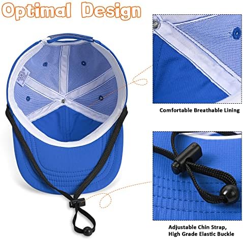 Perfect Snug Cool Kids Baseball Hat Visor for Toddler and Up