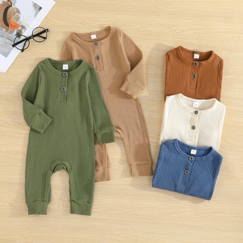Bafeicao Baby Romper with Snap-in Crotch