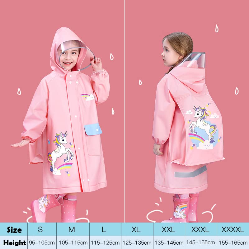 Kids raincoat waterproof - Unicorn Toddler Rainwear Snow Rain