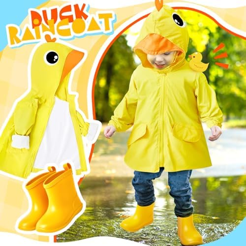 Twistover Toddler Rain Coats Boots Set