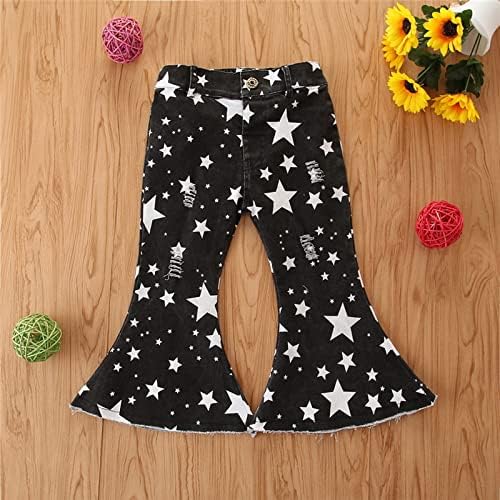 Fun Ruffled Ripped Toddler Pants
