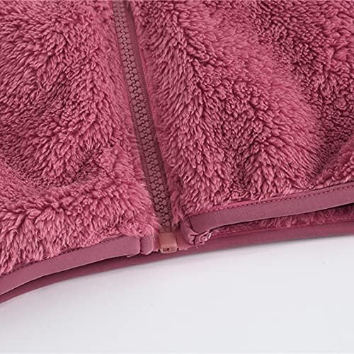 Cute Toddler Girls Fuzzy Fleece Jacket