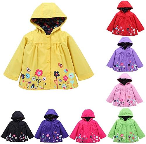 Moonker Baby Toddler Girl Boy Winter Fall Raincoat Hoodie Jacket - Soft Warm