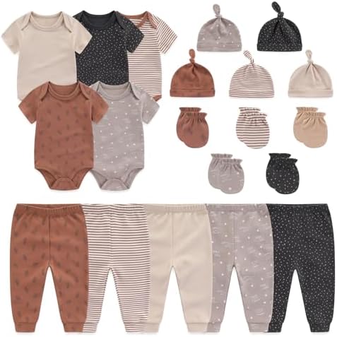 Comfortable Baby bodysuit set for Milestones